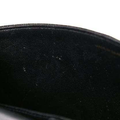Chanel Denim Quilted Medium Double Flap Black 12 of 13