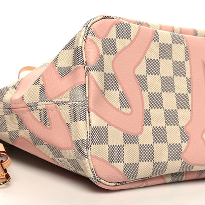 Louis Vuitton Damier Azur Tahitienne Neverfull MM 11 of 13