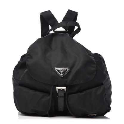 Prada Nylon Vela Small Backpack Black 1 of 9