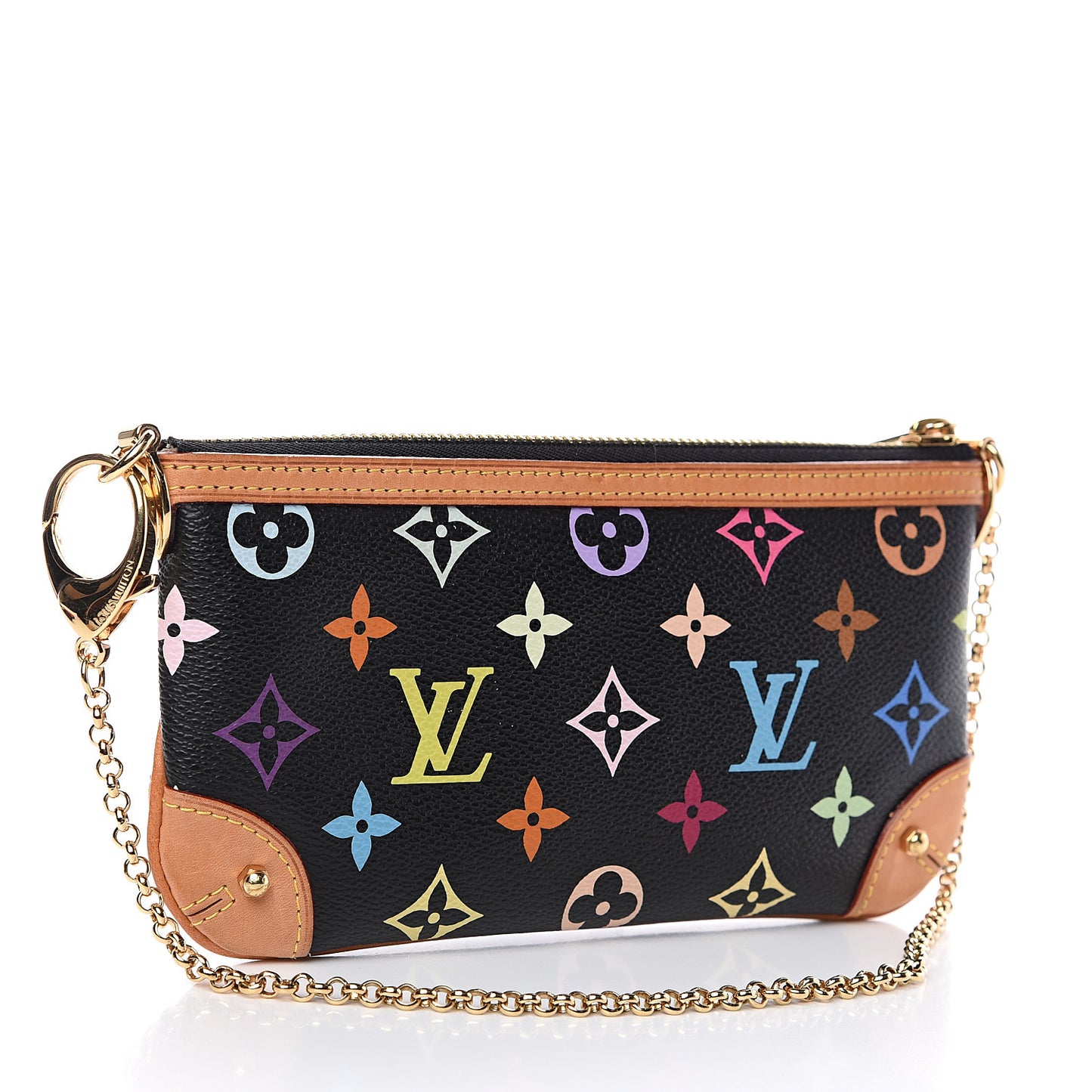 Monogram Multicolor Pochette Milla MM Black
