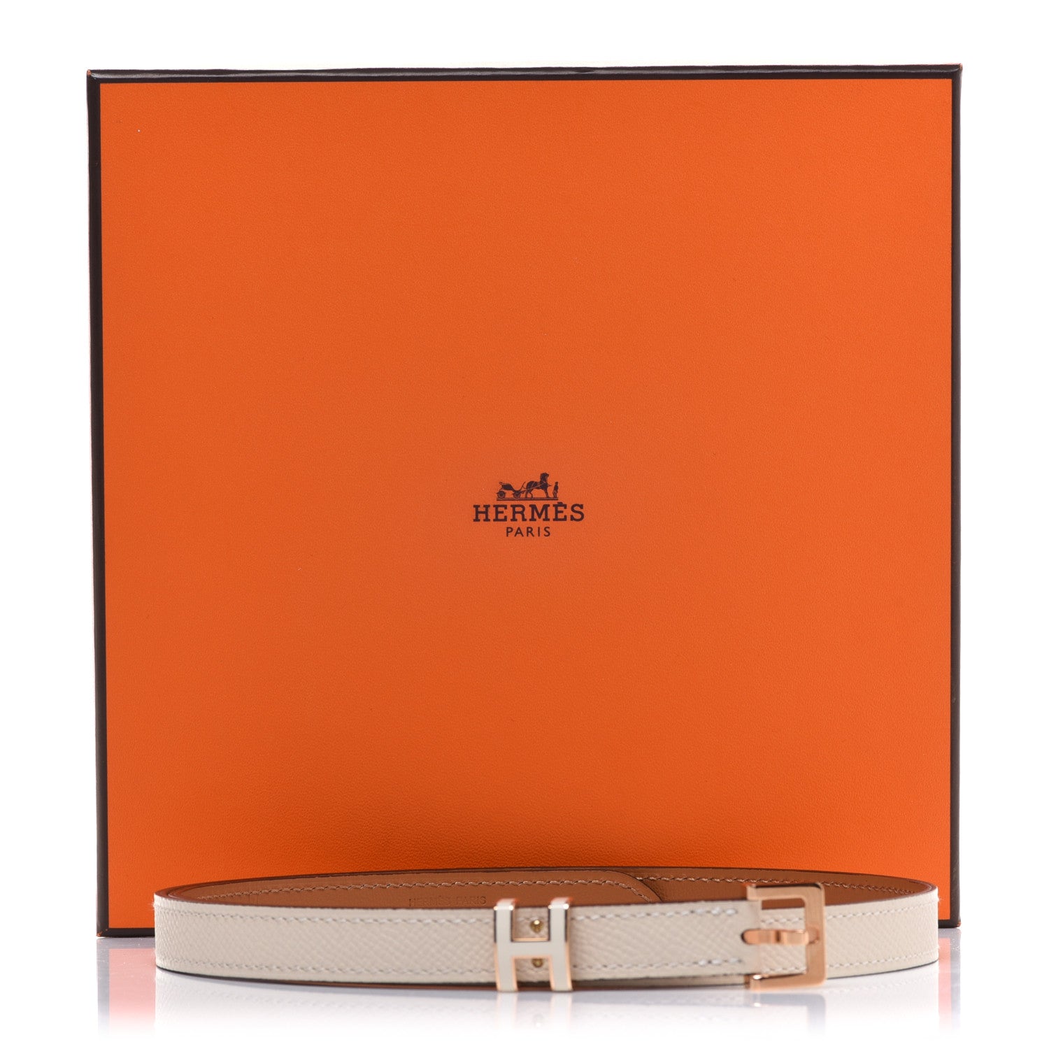 Hermes Epsom 15mm Pop H Belt 70 Craie 8 of 8