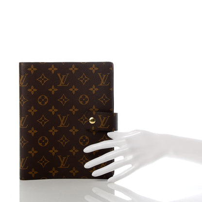 Louis Vuitton Monogram Large Ring Agenda Cover 2 of 7