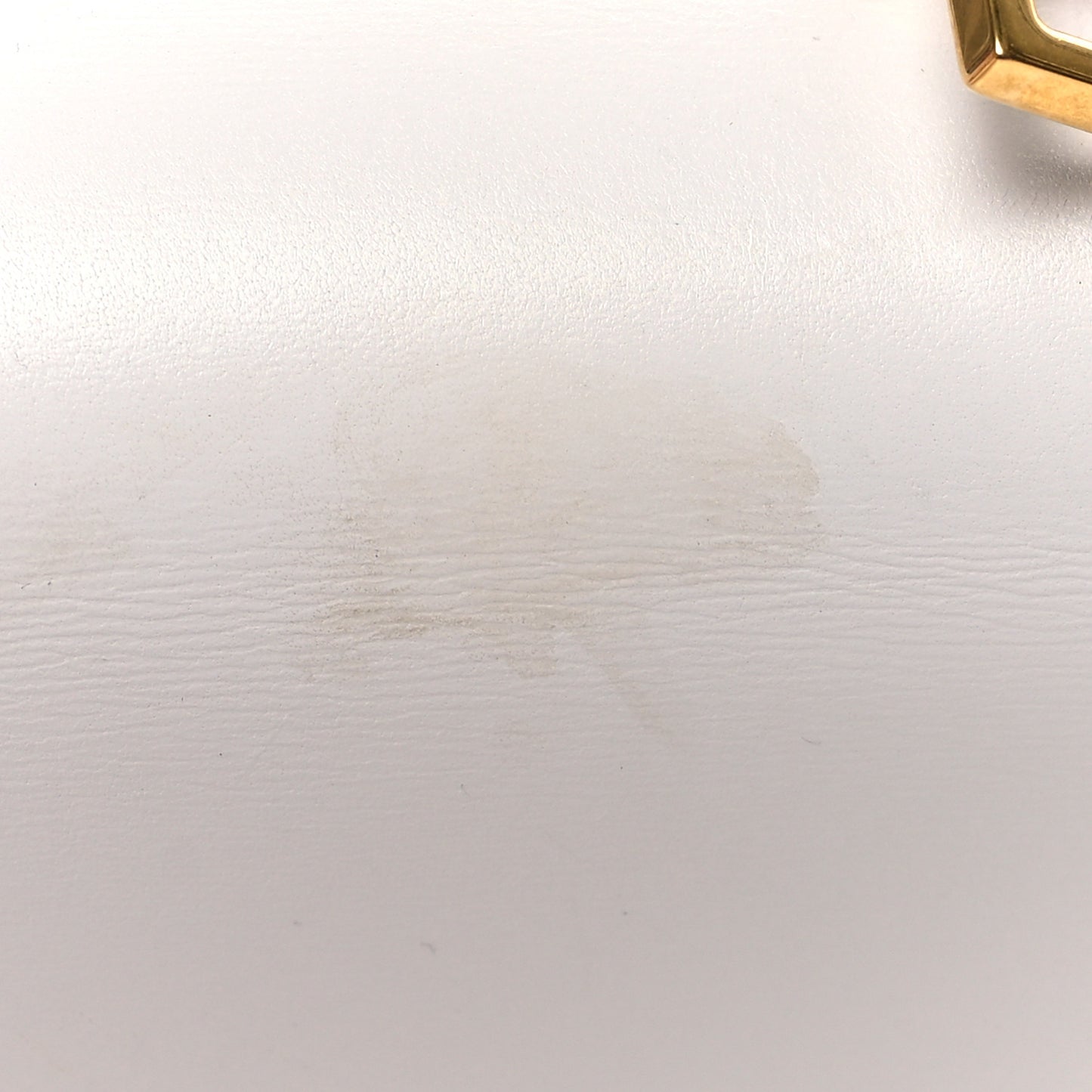 Smooth Calfskin Micro VSling Shoulder Bag White