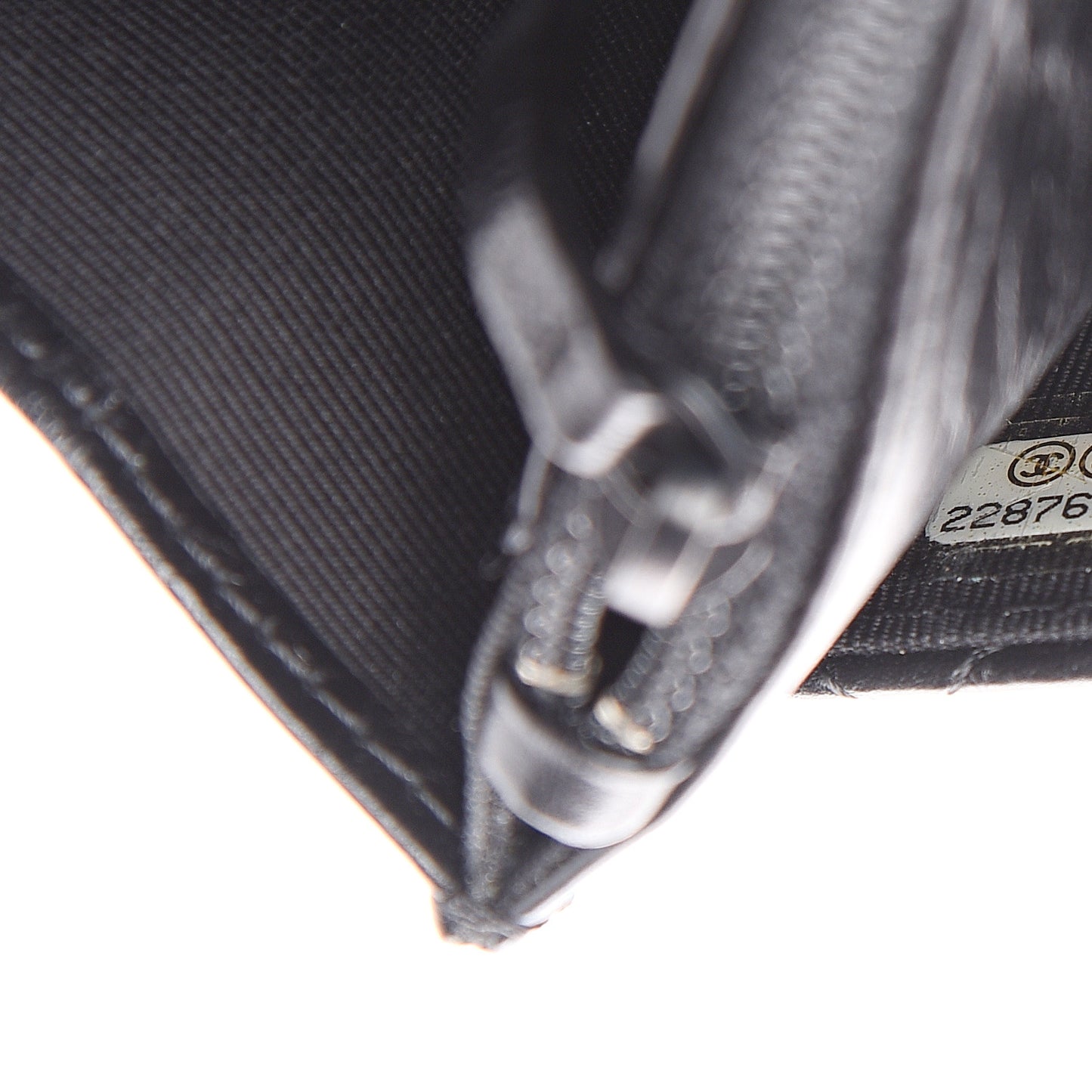 Aged Calfskin Quilted Reissue Wallet On Chain WOC So Black
