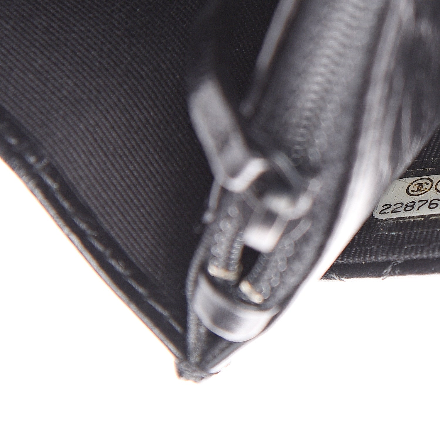 Chanel Aged Calfskin Quilted Reissue Wallet On Chain WOC So Black 7 of 9