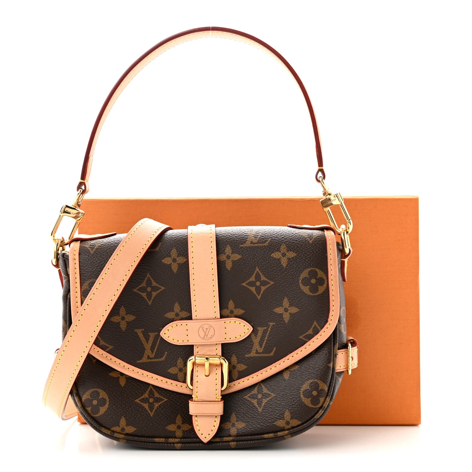 Louis Vuitton Monogram Saumur BB 10 of 10