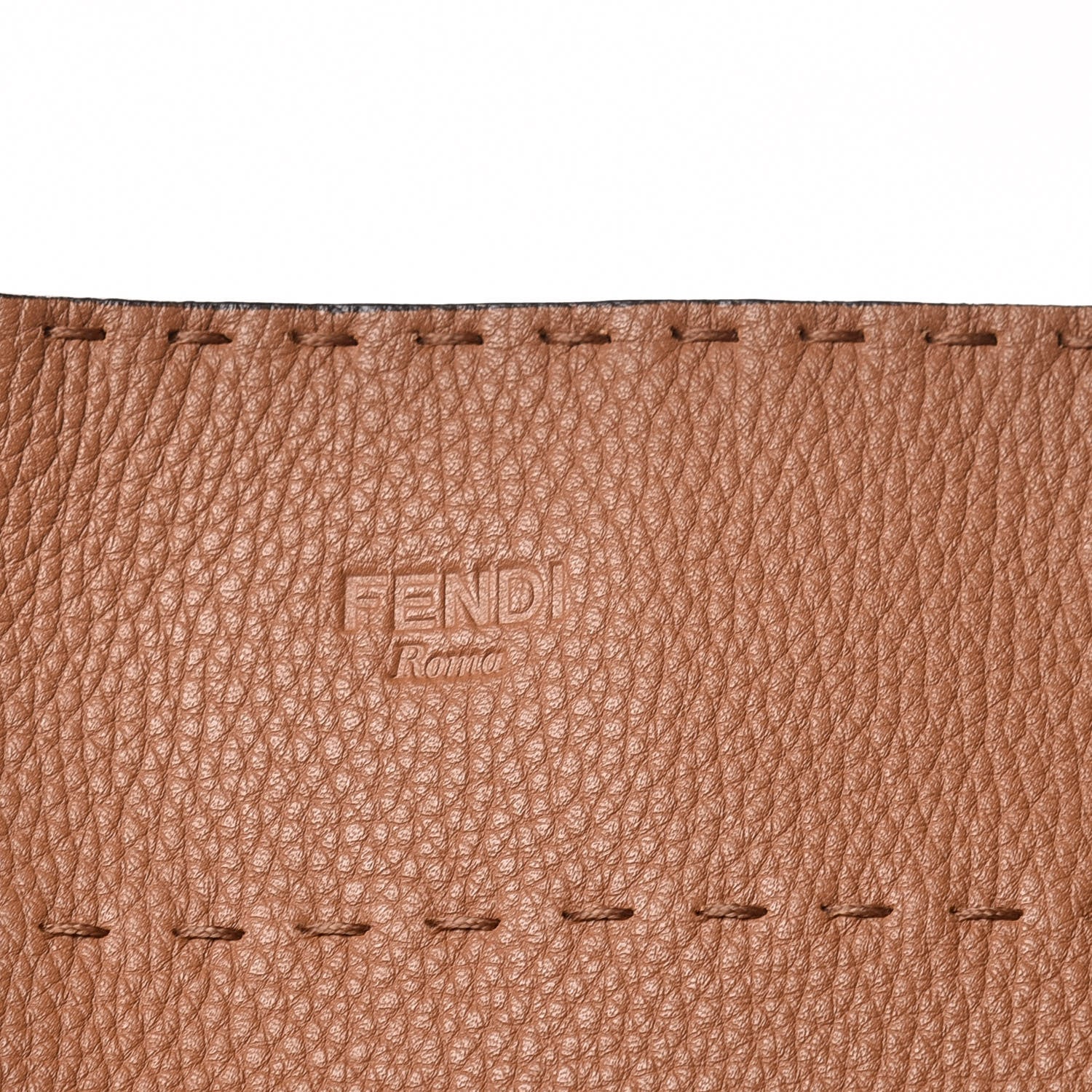 Fendi Cuoio Romano Selleria Large Anna Bucket Bag Mou 8 of 10