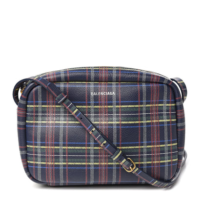 Balenciaga Calfskin Plaid Everyday S Camera Bag Multicolor 1 of 9