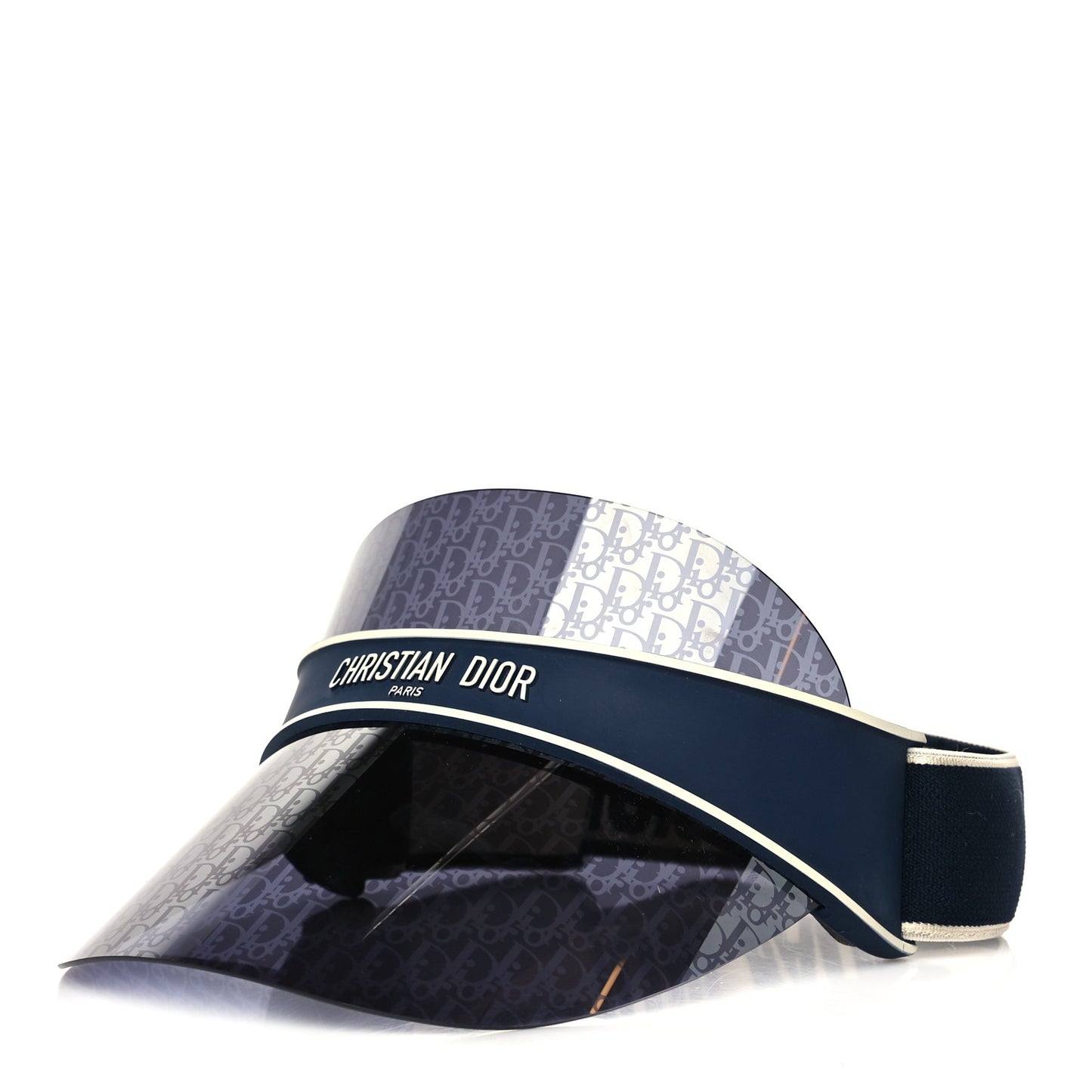 Oblique DiorClub V1U Sun Visor Blue