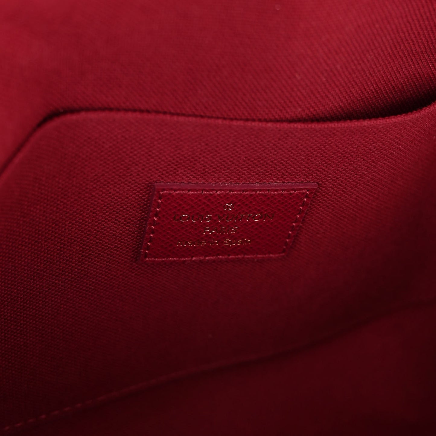 Monogram Pochette Felicie Chain Wallet Fuchsia