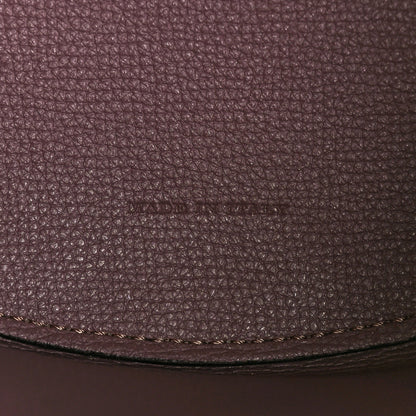 Burberry Haymarket Check Colours Small Lorne Bucket Crossbody Elderberry 5 of 8