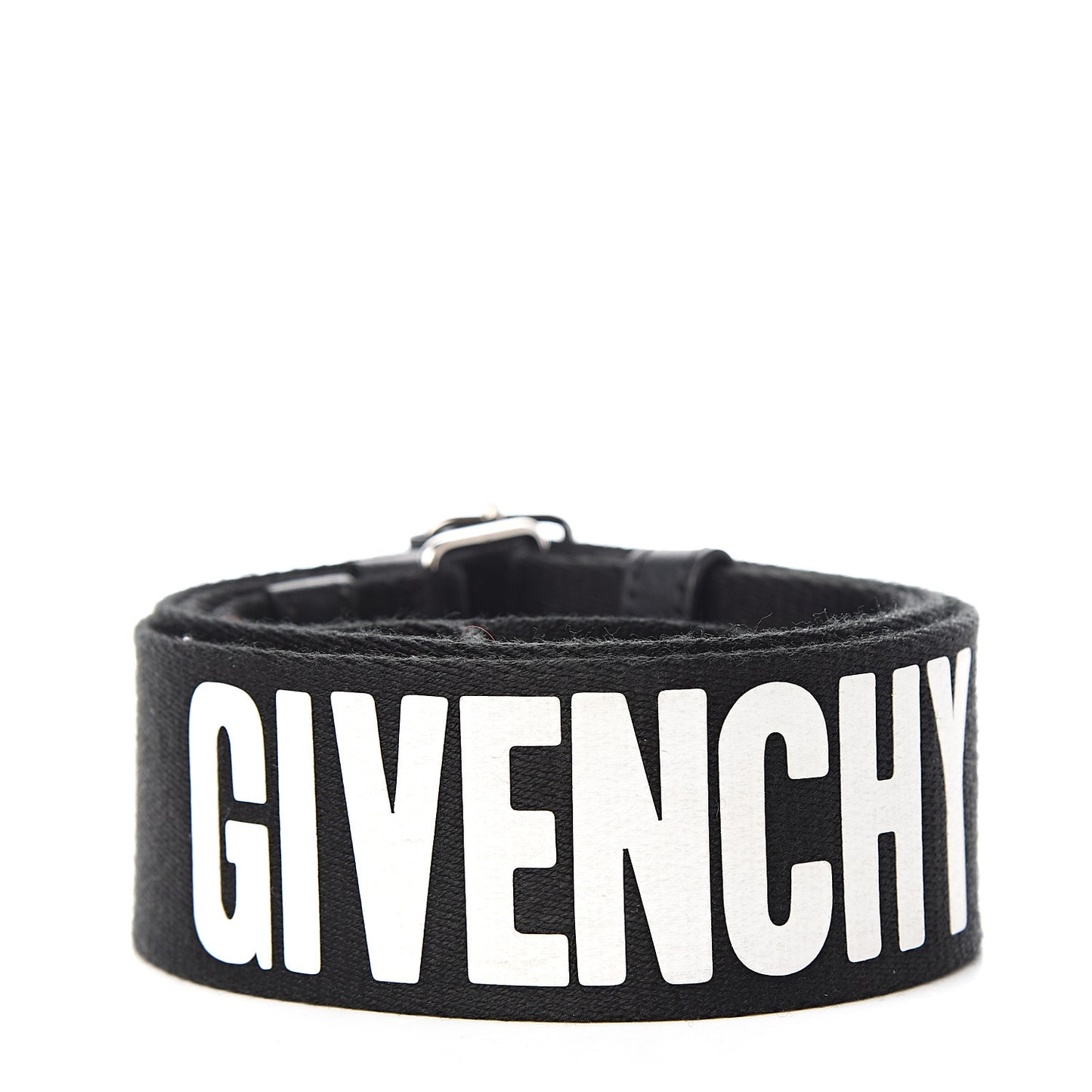 Canvas Logo Bag Strap Black