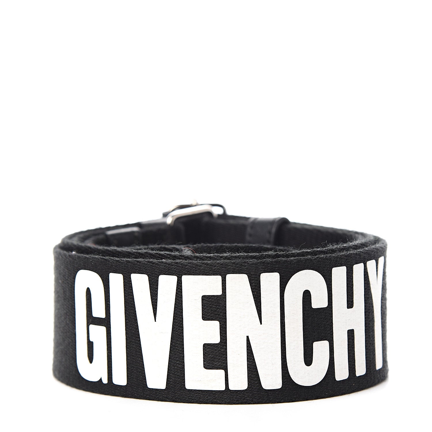 Givenchy Canvas Logo Bag Strap Black 2 of 3