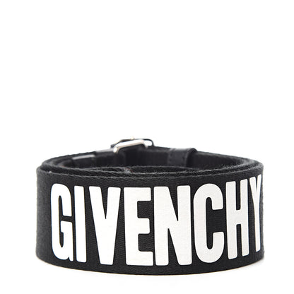 Givenchy Canvas Logo Bag Strap Black 2 of 3