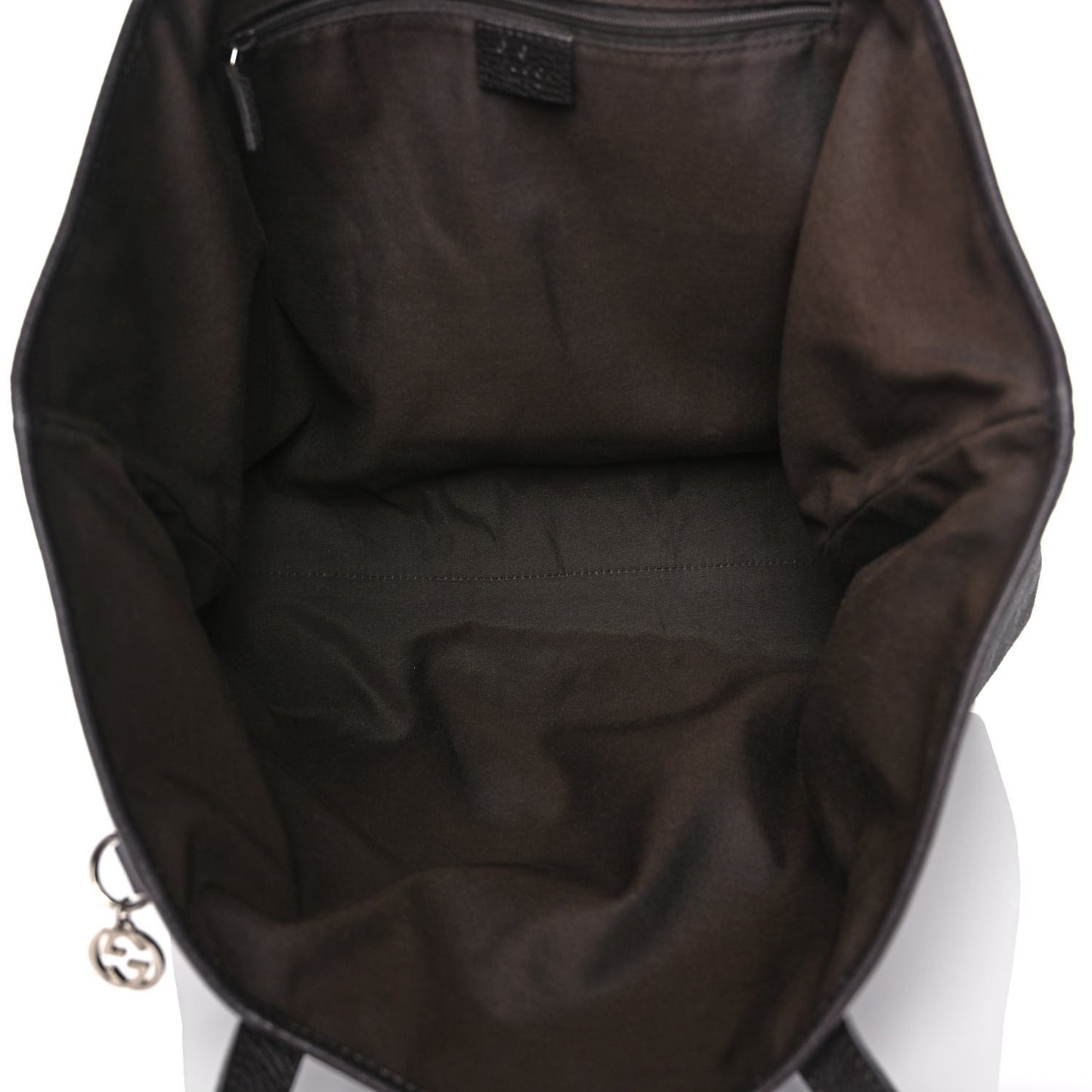 Nylon Monogram Large Tote Dark Brown