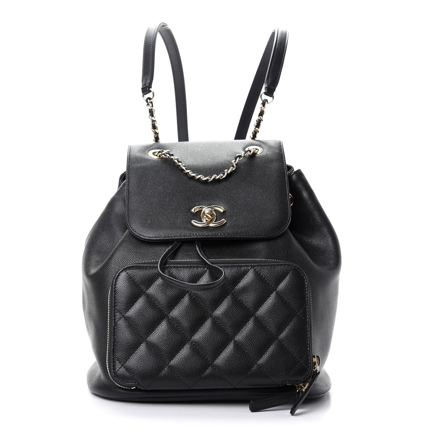 Chanel Caviar Quilted Business Affinity Backpack Black 1 of 8