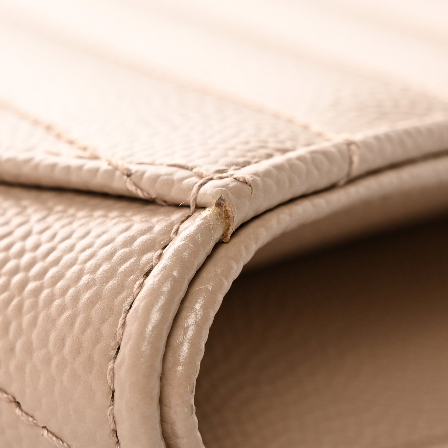 Saint Laurent Grain De Poudre Matelasse Chevron Monogram Envelope Clutch Dark Beige 11 of 13