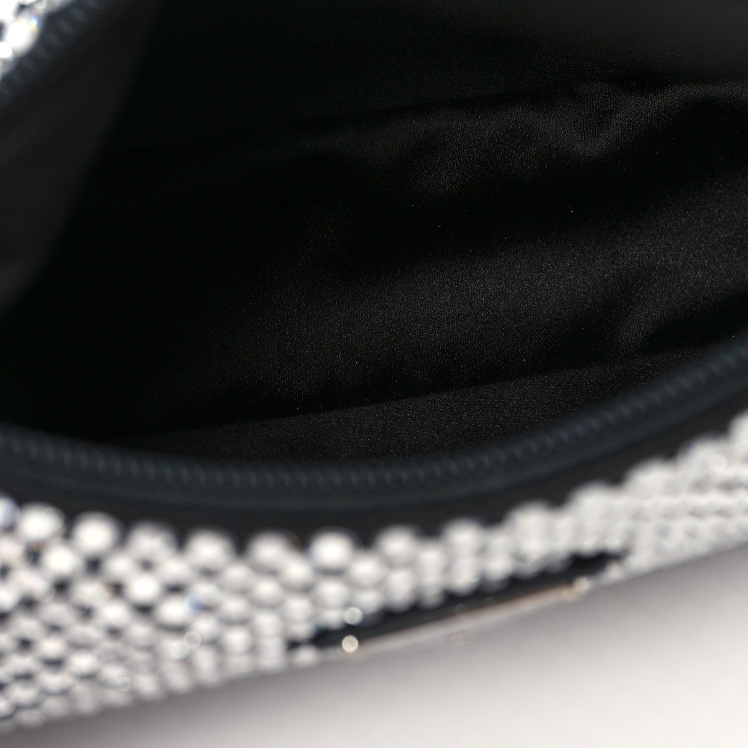 Prada Satin Crystal Mini Re-Edition 2000 Bag Cristal 5 of 9