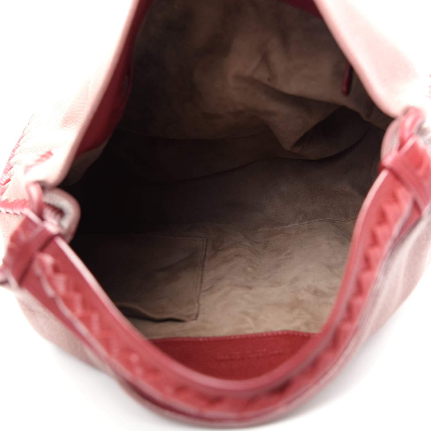 Bottega Veneta Cervo Lavato Deerskin Hobo Deco Rose Baccarra Rose 5 of 10