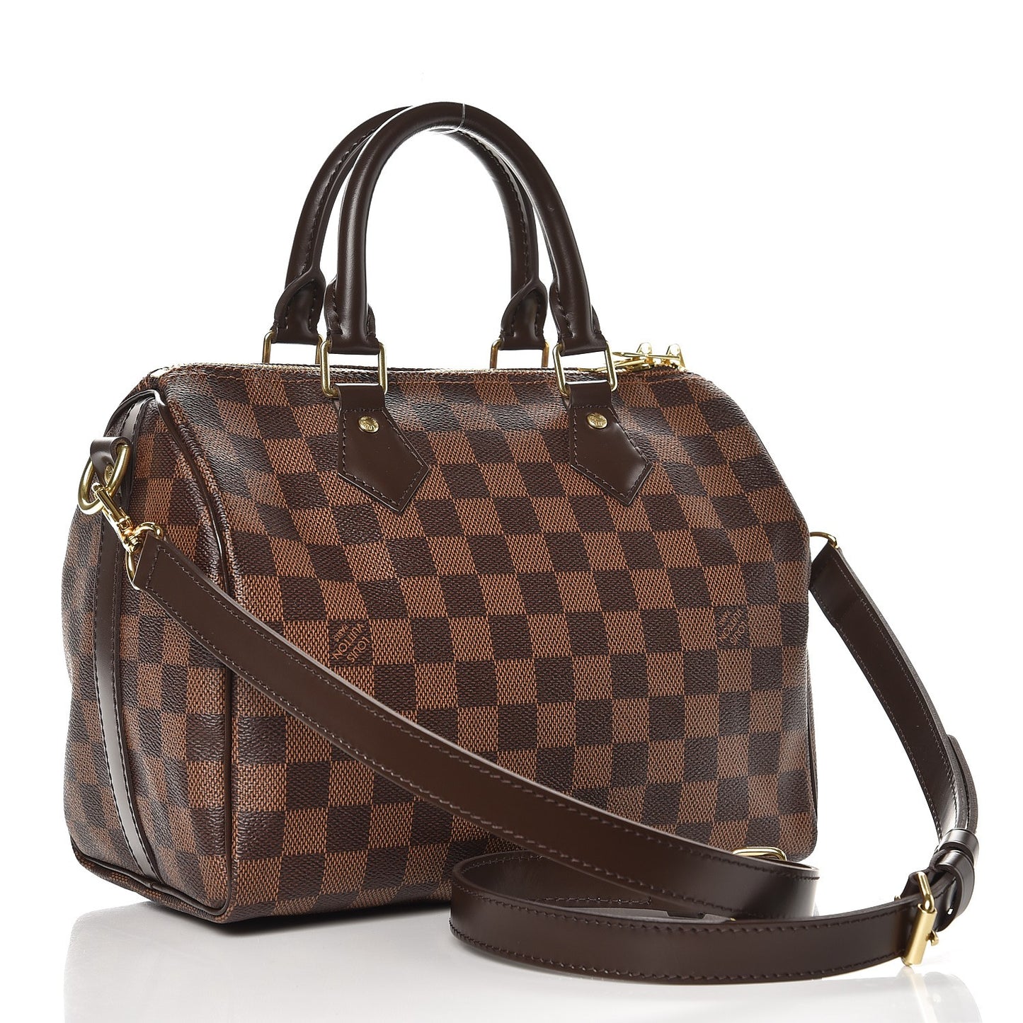 Damier Ebene Speedy Bandouliere 25