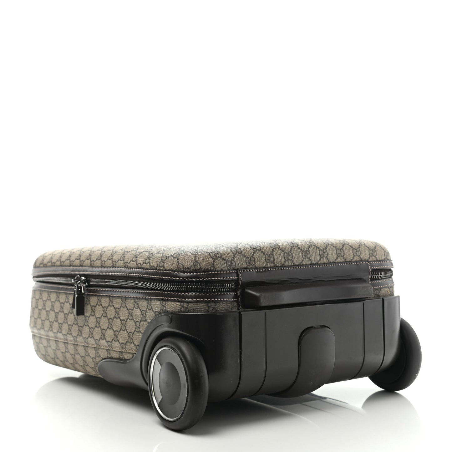 GG Plus Monogram Small Interlocking G Trolley Brown