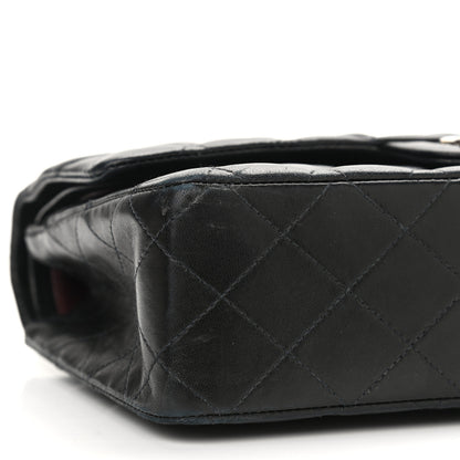 Chanel Lambskin Quilted Medium Double Flap Black 5 of 16