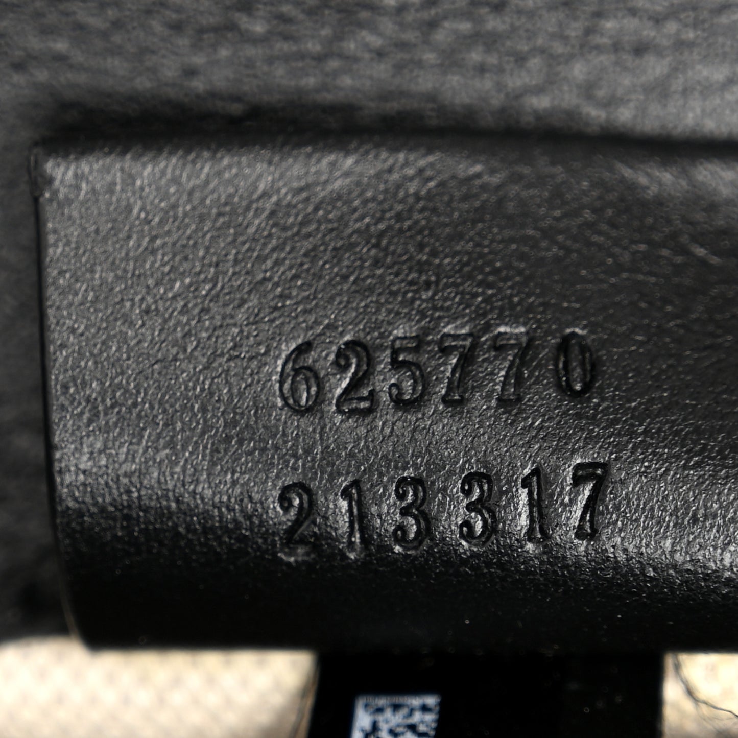 Calfskin GG Tennis Embossed Double Buckle Backpack Black