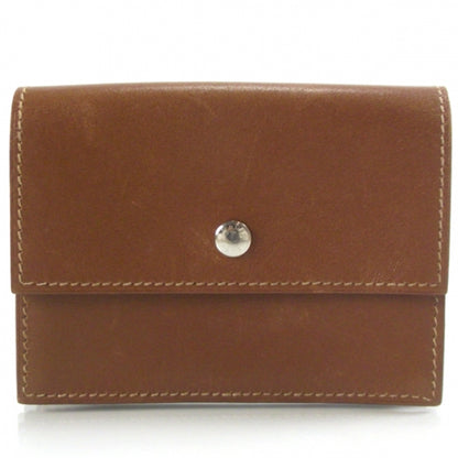 Hermes Sakura Card Holder Case Brown 1 of 8