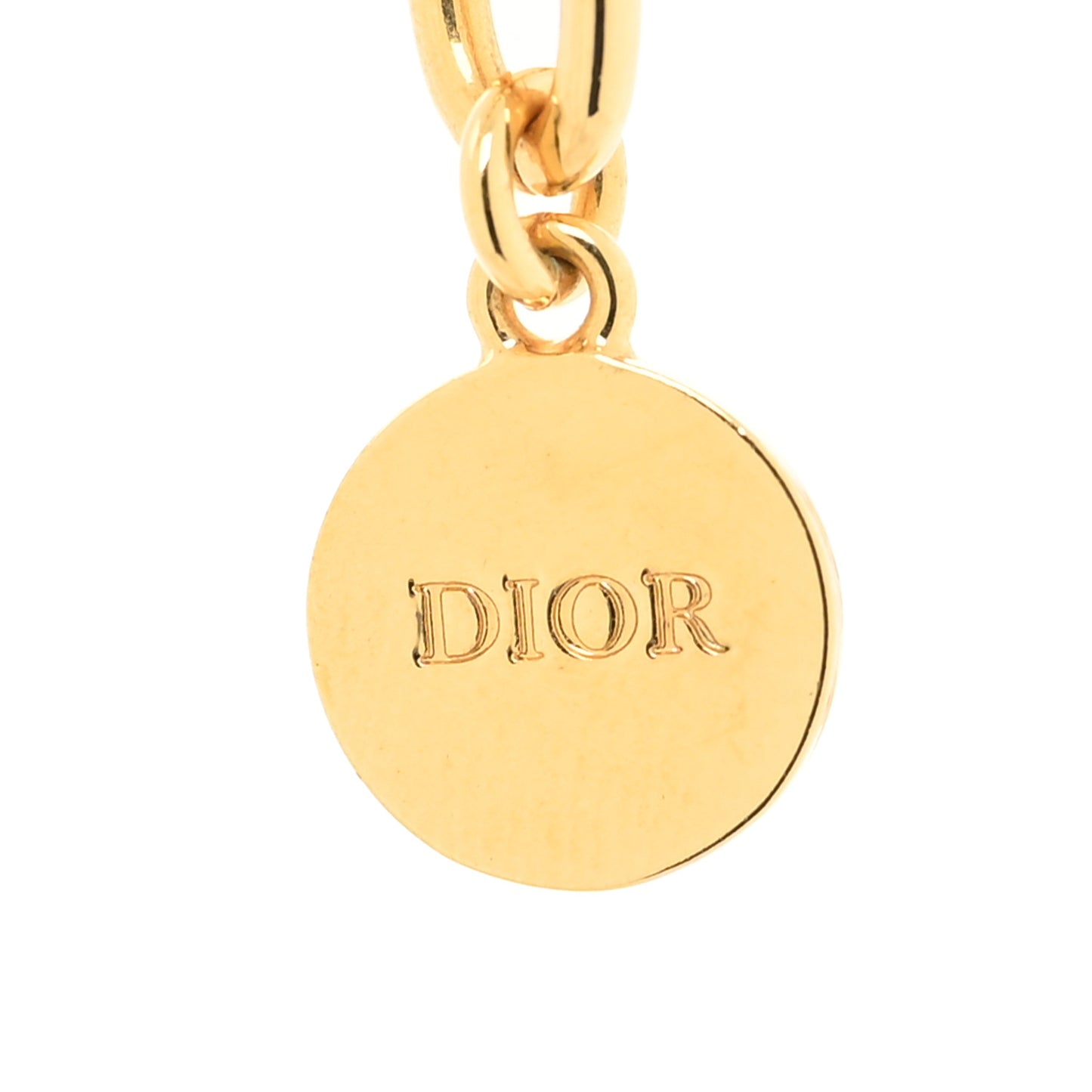 Metal Danseuse Etoile Chain Choker Necklace Gold