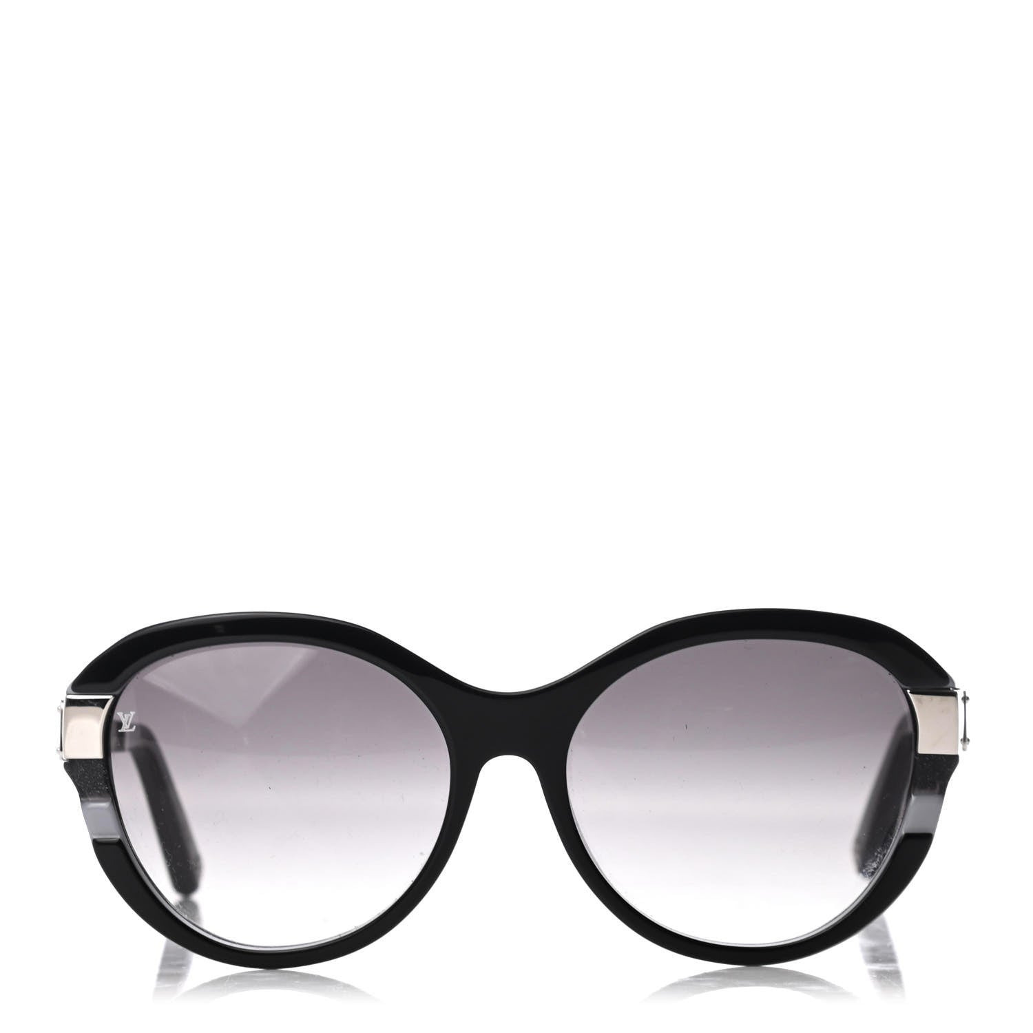 Louis Vuitton Acetate Petit Soupcon Cat Eye Sunglasses Z0489W Black 2 of 7