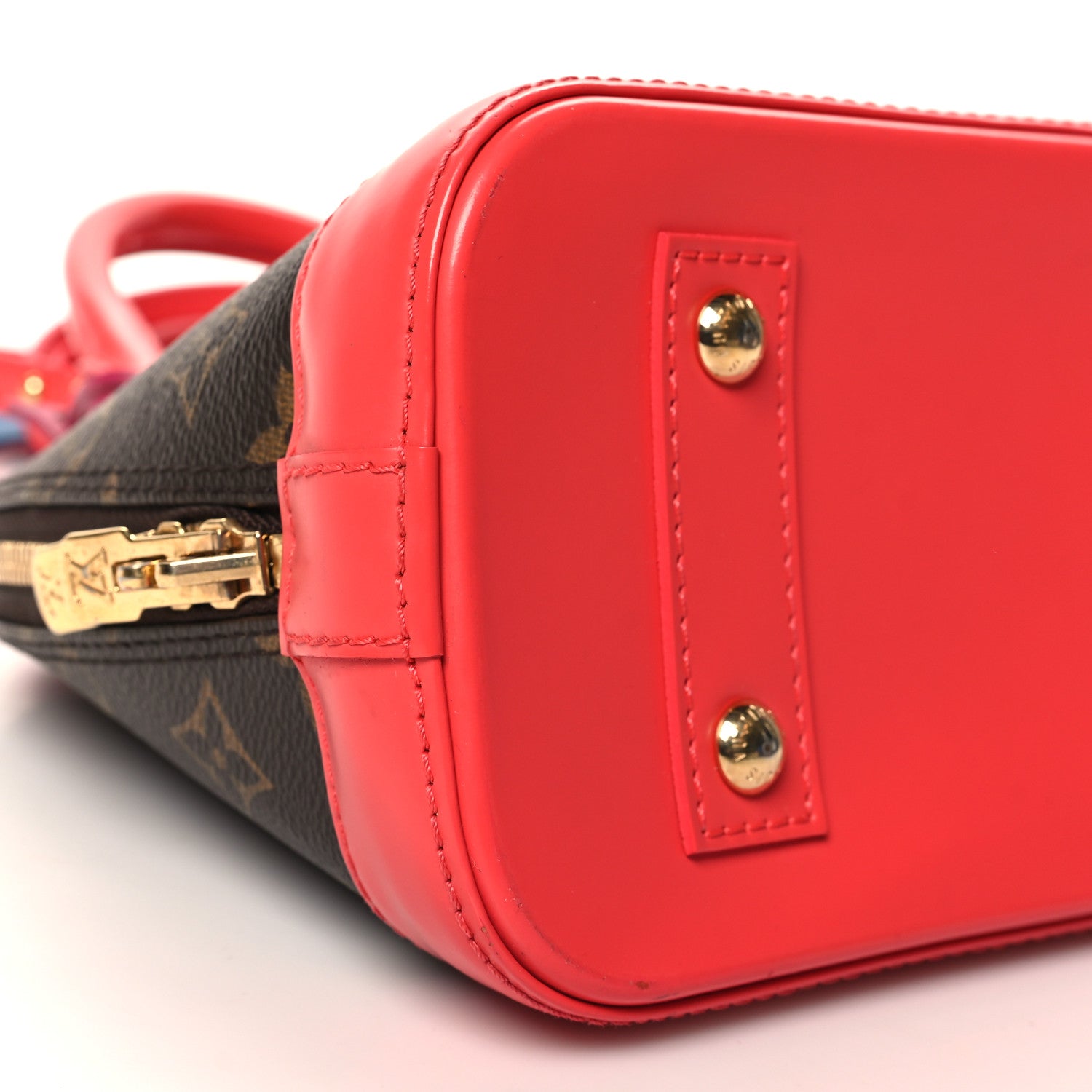 Louis Vuitton Monogram Totem Alma BB Flamingo 8 of 9