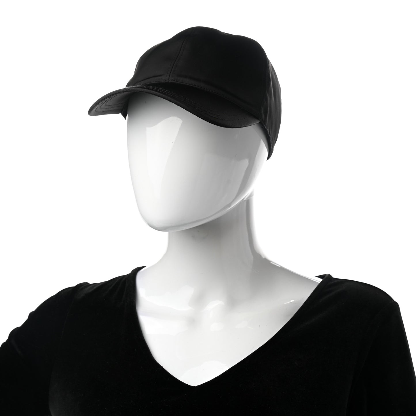 Tessuto Nylon Baseball Cap L Black