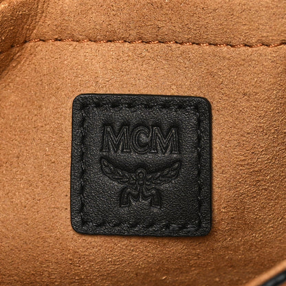 MCM Visetos Monogram Mini Aren Camera Bag Cognac 6 of 10
