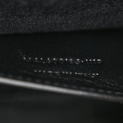 Saint Laurent Grain De Poudre Textured Mixed Matelasse Triquilt Medium Monogram Satchel Black 7 of 11