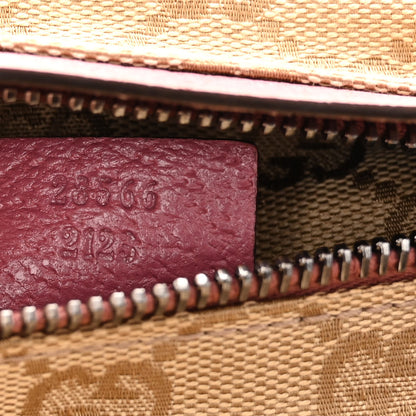 Gucci GG Monogram Web Double Pocket Belt Bag Pink 7 of 10