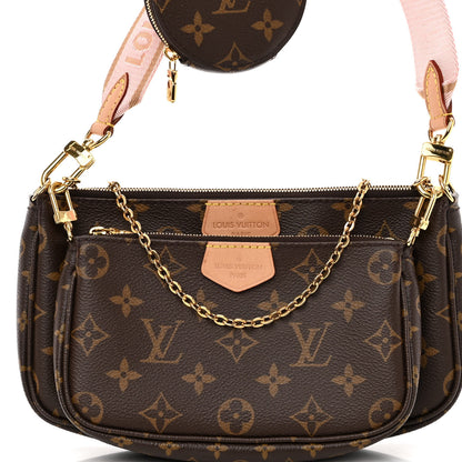 Louis Vuitton Monogram Multi Pochette Accessories Rose Clair 10 of 12