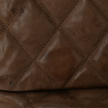 Chanel Iridescent Calfskin In The Mix Jumbo Flap Khaki 11 of 13