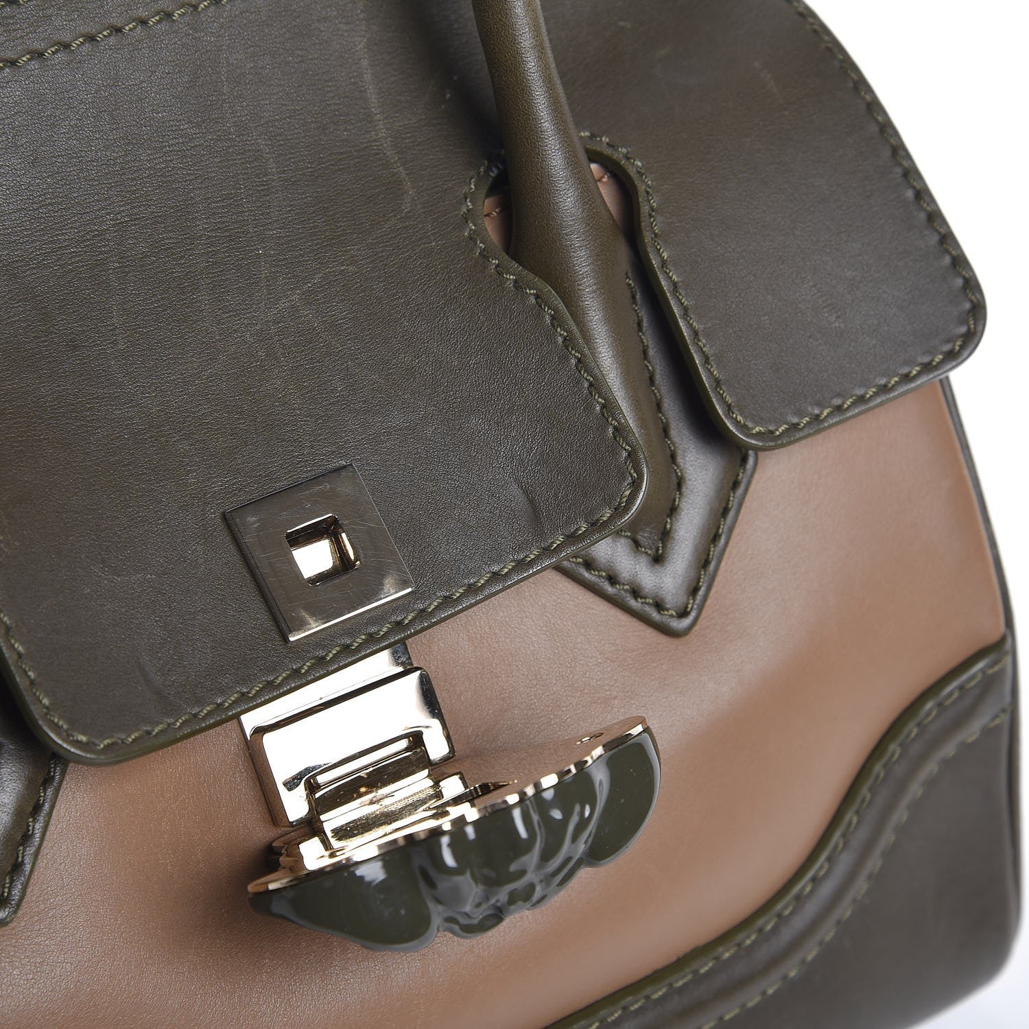 Versace Calfskin Medium Palazzo Empire Bag 9 of 15