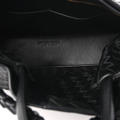 Bottega Veneta Nappa Intrecciato Medium Andiamo Shoulder Bag Black 5 of 9