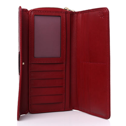 Gucci Soft Microguccissima Continental Zip Wallet Red 6 of 15