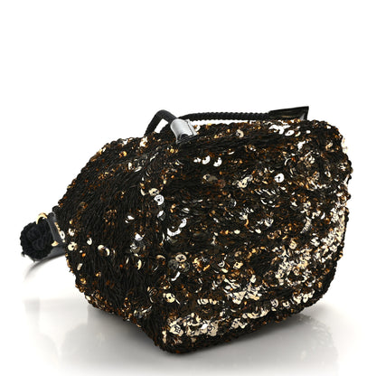 Louis Vuitton LOUIS VUITTON Sequin Mini Noe Rococo Gold 4 of 9