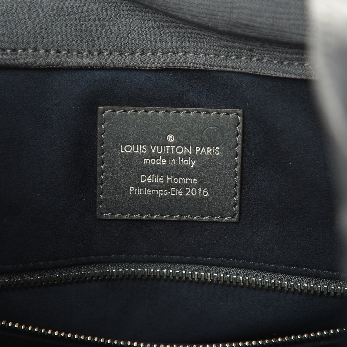 Epi Canvas Ultralight Tote Navy Stripes