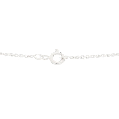 Louis Vuitton 18K White Gold Diamond Small LV Volt One Pendant Necklace 4 of 5