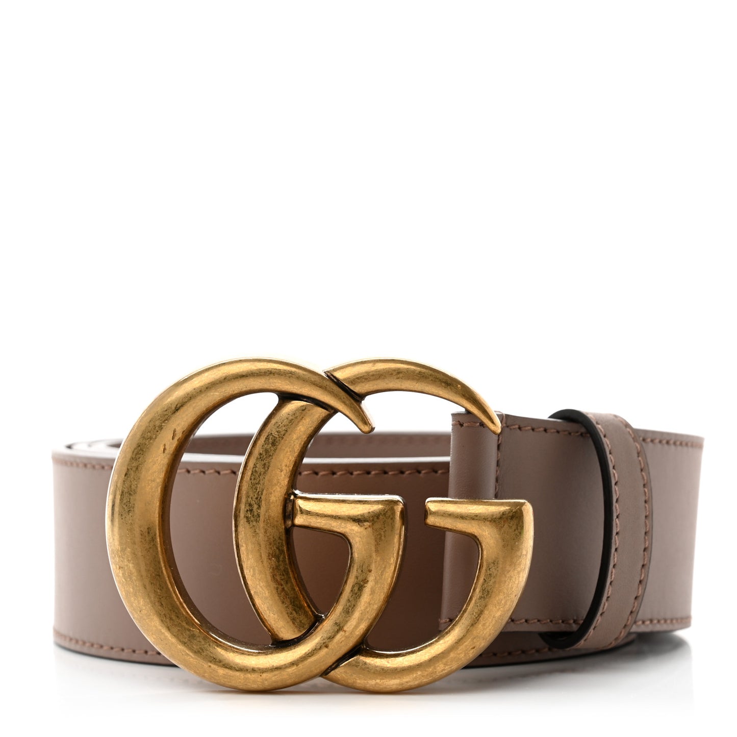 Calfskin Double G 40mm Belt 95 38 Porcelain Rose