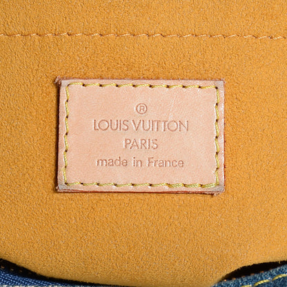 Louis Vuitton Monogram Denim Baggy PM Blue 6 of 7