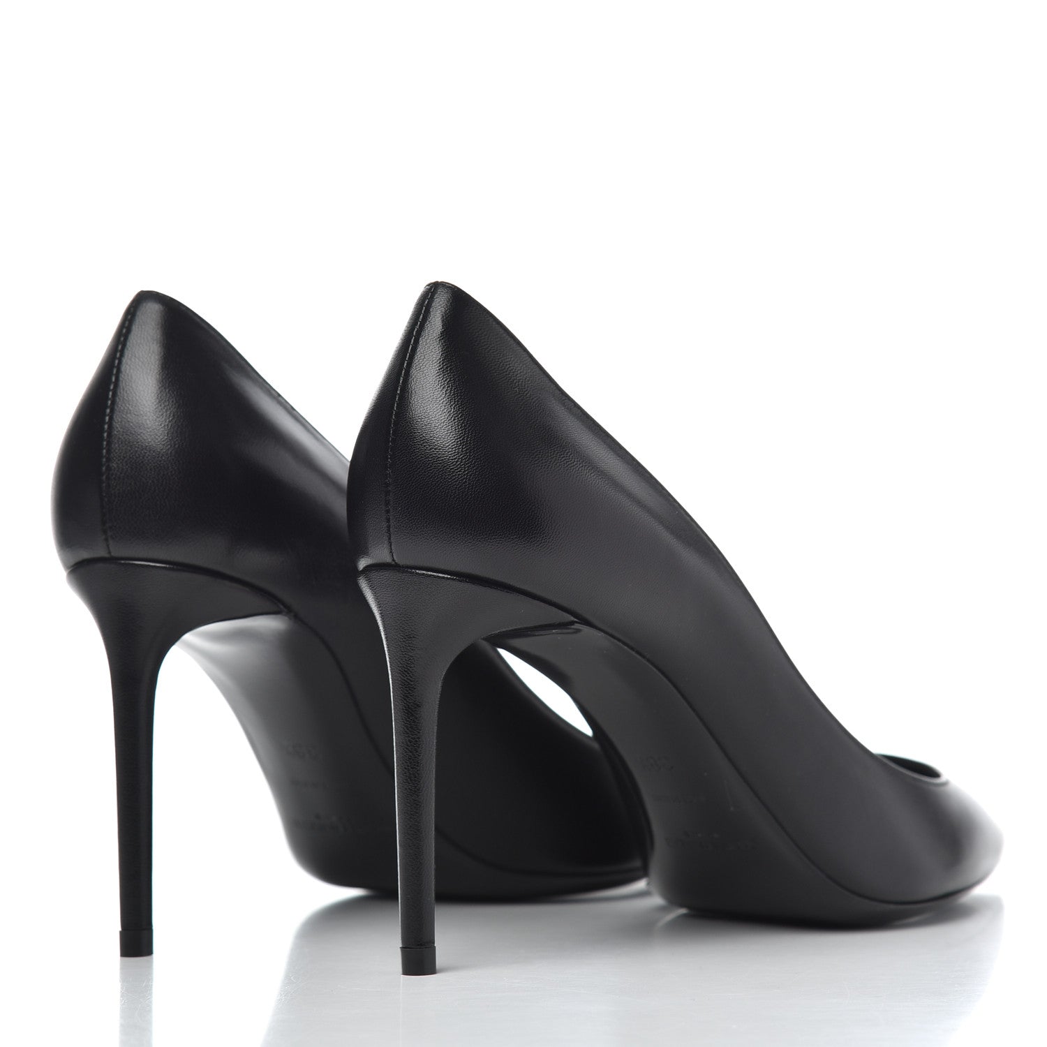 Saint Laurent Calfskin Zoe 85 Pumps 38.5 Black 4 of 11