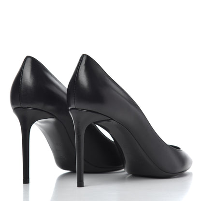 Saint Laurent Calfskin Zoe 85 Pumps 38.5 Black 4 of 11