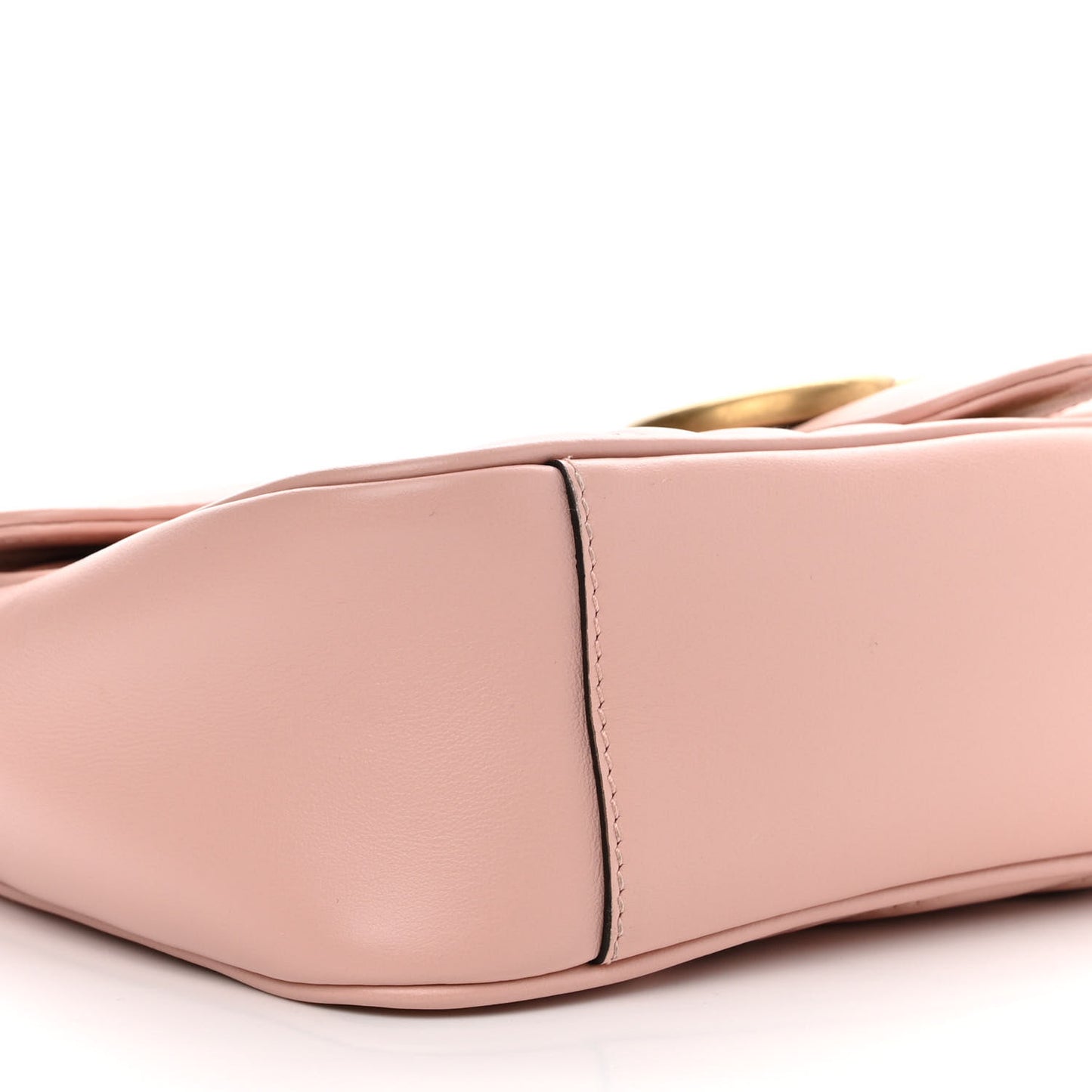 Calfskin Matelasse Small GG Marmont Shoulder Bag Perfect Pink