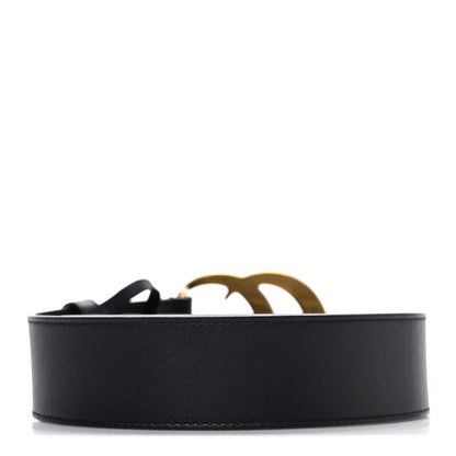 Gucci Calfskin Double G 40mm Belt 90 36 Black 2 of 5