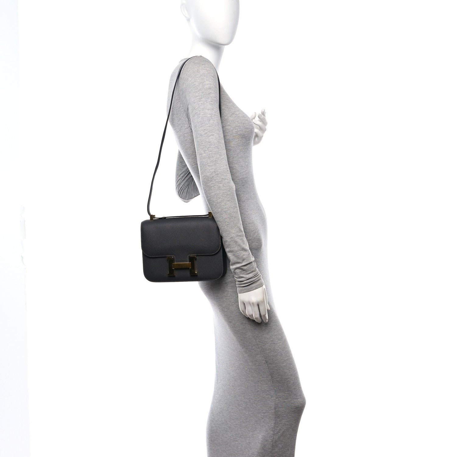 Hermes Epsom Constance 1-24 Gris Meyer 2 of 14